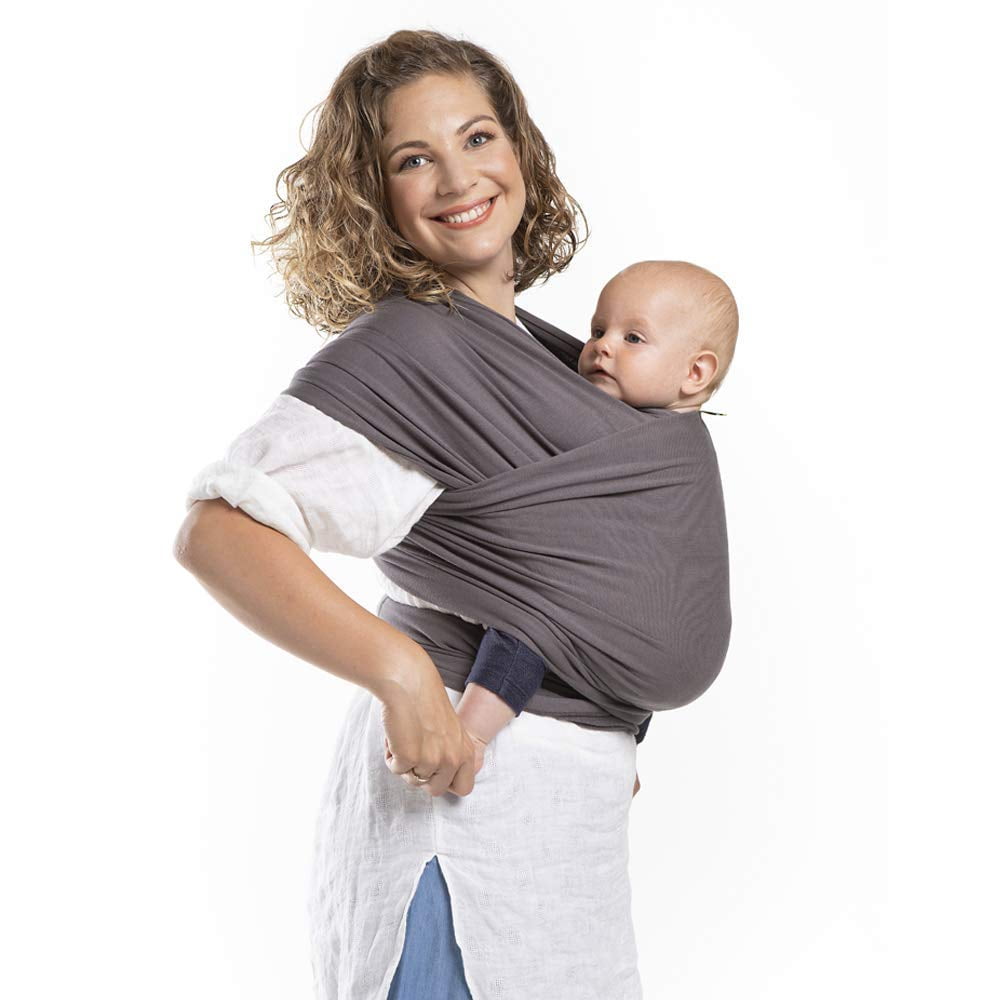 Boba Wrap Baby Carrier, Organic Dark 