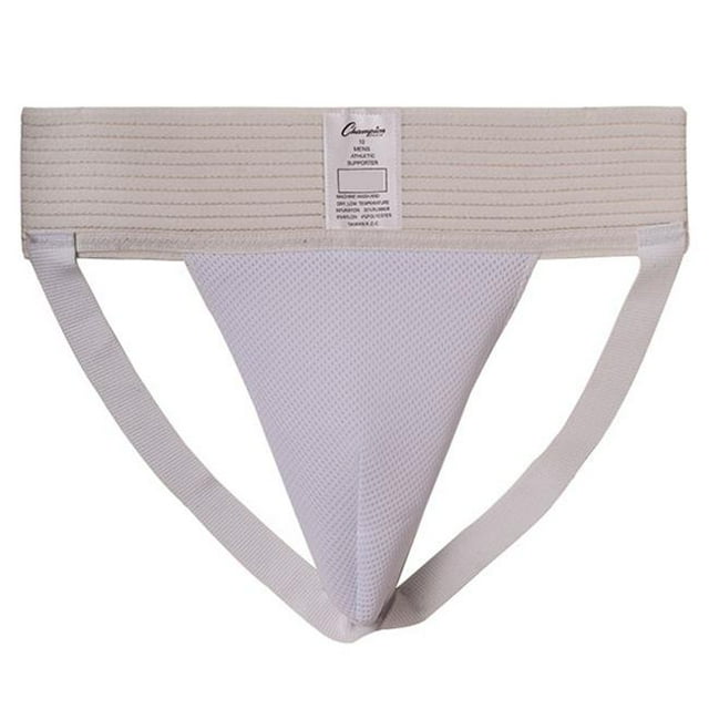 Mens Athletic Supporter, White - Large
