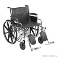 thumbnail image 1 of Sentra EC Heavy Duty Wheelchair, Detachable Desk Arms, Elevating Leg Rests, 22" Seat -, 1 of 1