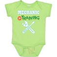thumbnail image 3 of Inktastic Mechanic in Training Boys or Girls Baby Bodysuit, 3 of 5