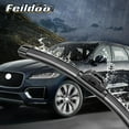 thumbnail image 2 of CUITING Feildoo 17”&16” Windshield Wiper Blades  Season Premium Wiper Blades Pack of 2 for Car Front Window Driver and Left Passenger side  J U HOOK Wiper Arm  Car Windshield, 2 of 7