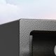 thumbnail image 2 of Caja fuerte de seguridad de acero de aleación de carbono antirrobo ignífugo para el hogar, oficina, hotel, negocios, joyería, almacenamiento en efectivo, negro noble, 2 of 5