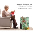 thumbnail image 2 of Knitting Wool Yarn Bag Crochet Sewing Needle Storage Organizer (L Bucket), 2 of 5