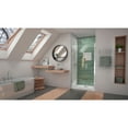 thumbnail image 3 of DreamLine Unidoor-LS 42-43 in. W x 72 in. H Frameless Hinged Shower Door in Chrome, 3 of 8