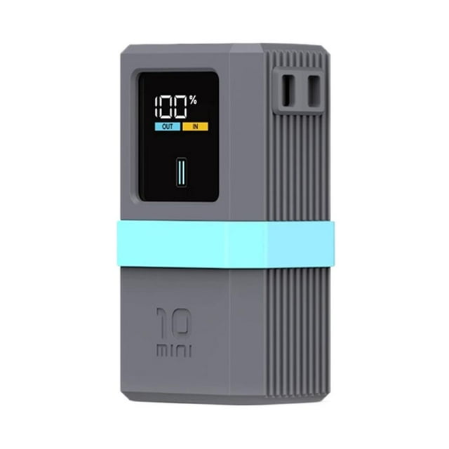 Étui en Silicone pour CUKTECH No.10 Mini Power Bank Coque de Protection Antichoc avec Design Anti-Perte