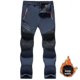 thumbnail image 1 of Pantalones de esquí Soft Shell resistentes al viento, impermeables y de terciopelo grueso para hombre, 1 of 4