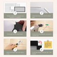 thumbnail image 5 of Retractable Pet Gate for Kitchen Door Staircase - 1 Piece, 5 of 5