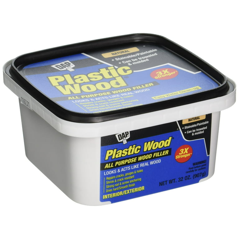 DAP Plastic Wood 32 oz. Natural Latex Wood Filler 00525 - The Home Depot