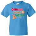 thumbnail image 3 of Inktastic Christmas Official Cookie Taster with Bell and Star Cookie Youth T-Shirt, 3 of 5