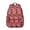 Red, variant on Geometric Paisley Print Backpack – Great Paisley Gift for Women & Men, Spacious School Bag with Hidden Pocket, Lightweight Backpack for Travel