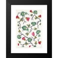 thumbnail image 2 of Anonymous 11x14 Black Modern Framed Museum Art Print Titled - Floral Design for Printed Textile Pl XV (1800-1818), 2 of 5