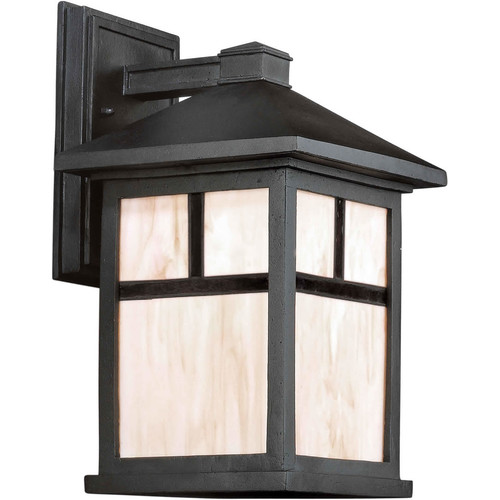 Forte 1 Light Cast Aluminum Outdoor Wall Lantern in Painted Rust - 1873-01-28 - image 5 of 7