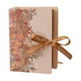 thumbnail image 2 of Goowood Favor Boxes Wedding Candy Bags with Ribbons Book Shape Party Favor Box Wedding Favor Boxes for Bridal Shower Birthday Decoration 1pc, 2 of 9