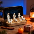 thumbnail image 4 of BingTong Mini Christmas Nativity Set in a Tin Box - Pocket Size Nativity in a Tin - Nativity Scene Sets & Figures Decor Indoor, Xmas Decor for Home Gifts Decor Gift For Family C, 4 of 5