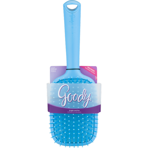 Goody Bright & Fun Paddle Hair Brush, Assorted Colors, 1 Ct