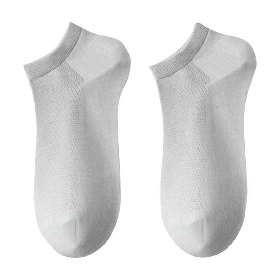 Rvwovn Breathable Mesh No-Show Socks – 6 Pairs Soft Thin Summer Socks for Men