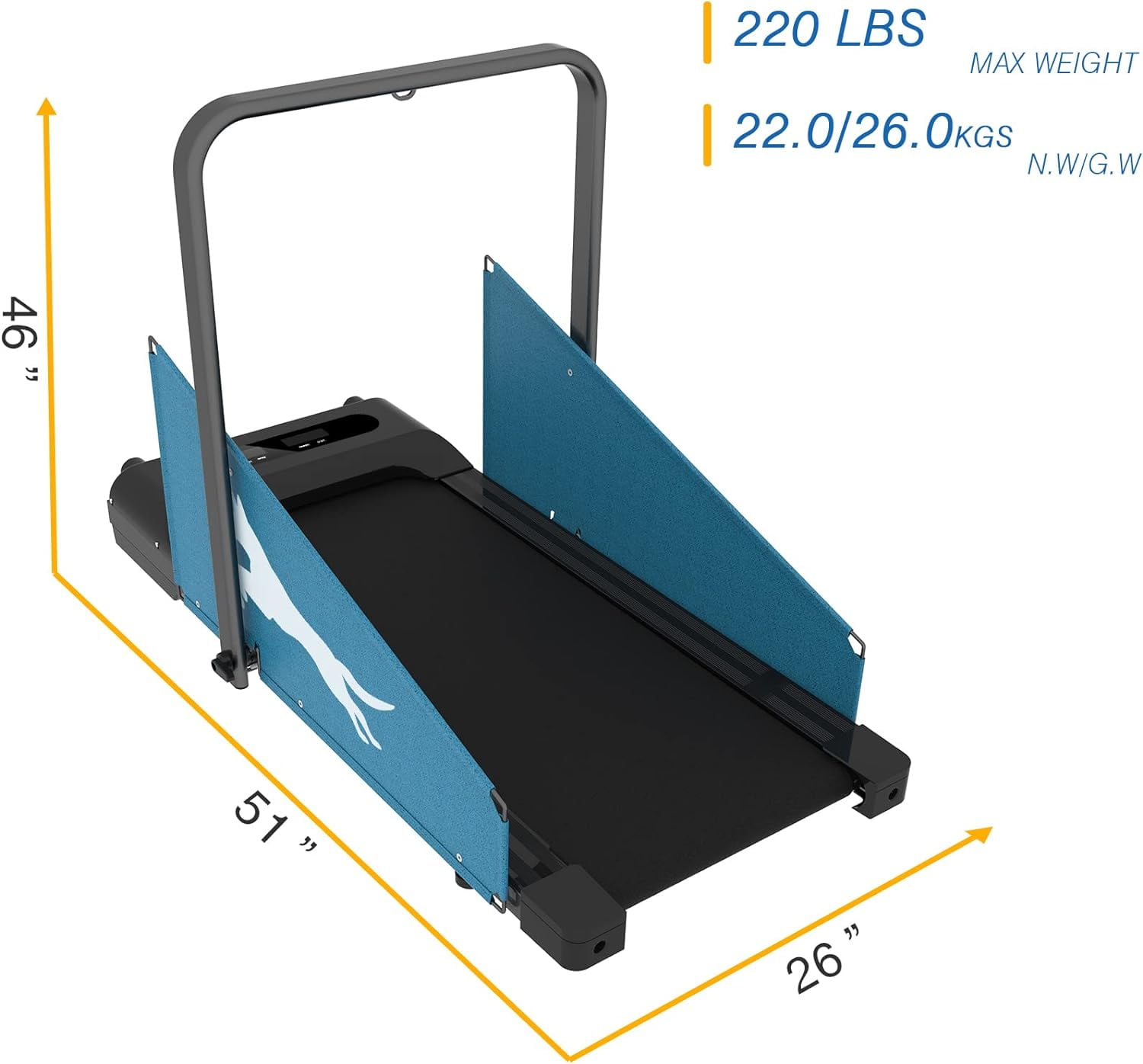 Large Dog Treadmil,Foldable Pet Treadmill, Electric Running Equipment,Dog  Treadmill,with Display Screen