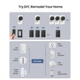 thumbnail image 3 of Remote Control Outlet Plug Switch, Buckle Design & Removable Wireless Light Switch, 300 ft, 1500W On Off Power Switch for Household Appliances, No Wiring No WiFi, Programmable, Black, 3 of 4