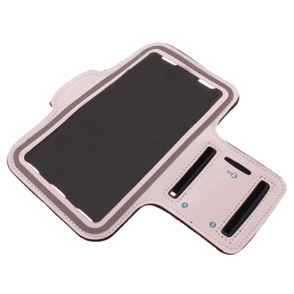 Running Armband Sports for Samsung Galaxy A33 5G/A53 5G/A73 5G - White Gym Workout Case Cover Band Arm Strap