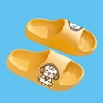 thumbnail image 5 of IVEYRTF Kids Slides Shoes Non Slip Thick Sole Casual Solid Color Home Slippers Bathroom Indoor Summer Comfort Breathable Slide Sandals, 5 of 6