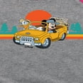 thumbnail image 3 of Disney - Mickey & Donald Duck - Let's Hit the Road - Toddler & Youth Girls Raglan Graphic T-Shirt, 3 of 5