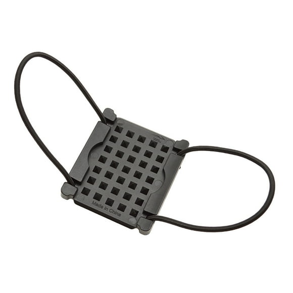 Placa de fijación de peso para buceo, accesorios para chalecos de buceo resistentes al desgaste (negro)