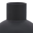 thumbnail image 7 of Sagebrook Home Ceramic 8"h Bulbous Vase, Black, 7 of 7