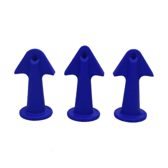 3Pcs Caulking Nozzle Applicator Finishing Tool Spatula Plastic Shovel Tile