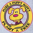 thumbnail image 2 of CafePress - FIN Happy Puppy Tree - Cute Infant Baby Football Bodysuit, 2 of 3