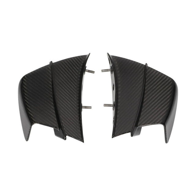2 Pcs 3K Carbon Fiber Motorcycle Winglets Spoiler Wing Replacement for Ducati Panigale V4 V4S V4R 2018+