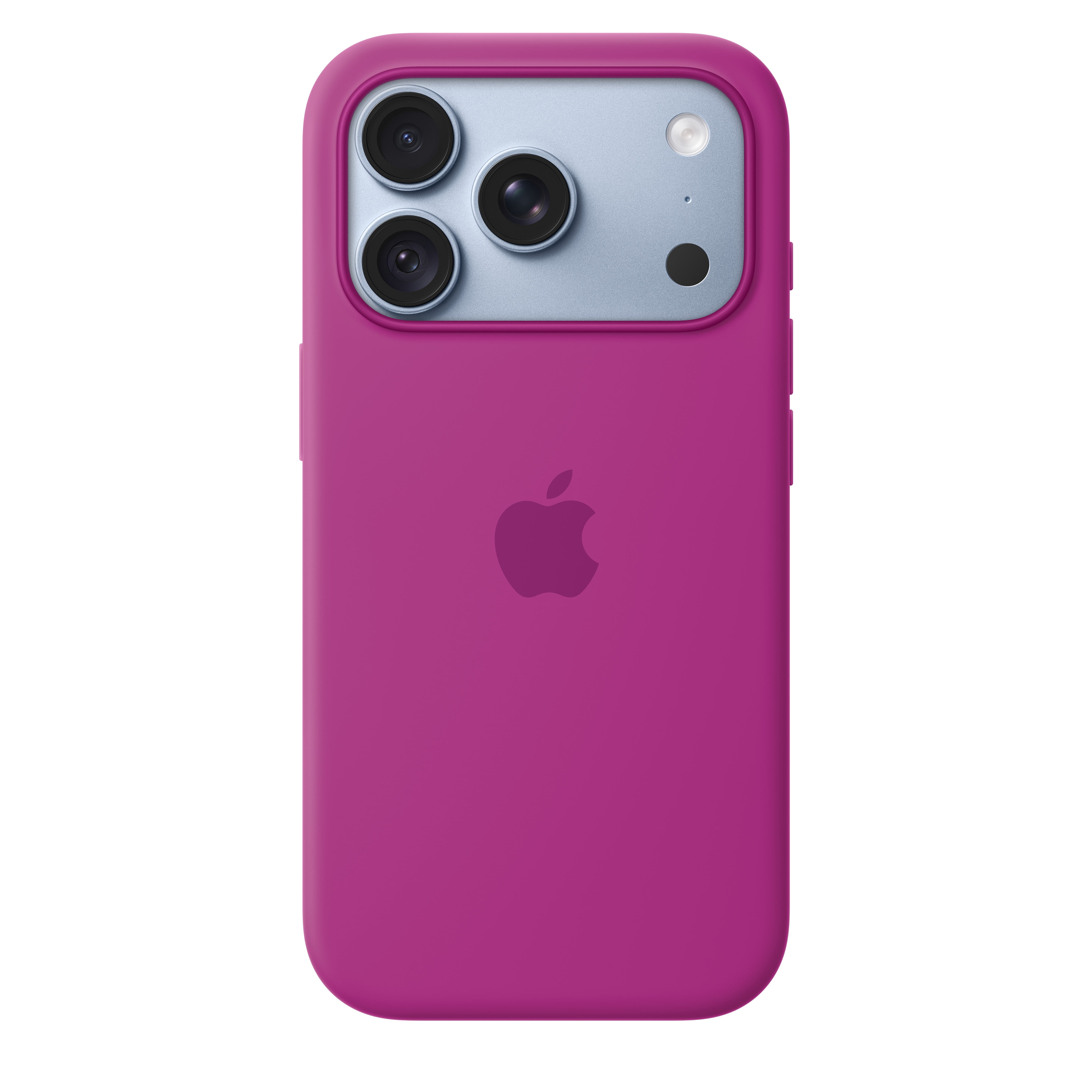 Apple iPhone 18 Pro Silicone Case with MagSafe – Magenta