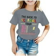 thumbnail image 3 of CAIXIA First Day Of School Shirt Toddler Boy Kindergarten Here I Come T-Shirt Back To School Shirts for Girls Short Sleeve Pencil Graphic Tee Tops Little Kids Casual Clothes, 3 of 5
