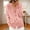Pink, variant on Button Down Chunky Cardigan Sweaters for Women Fall Winter Lightweight Cardigan Long Sleeve Beige Sweater Coat