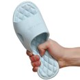 thumbnail image 4 of VerPetridure Shower Slippers for Women Men, Quick Drying Lightweight Non Slip Open-toe Travel Breathable Shoes Slide Slippers for Bathroom,House Slipper,Outdoor Size 7, 4 of 4