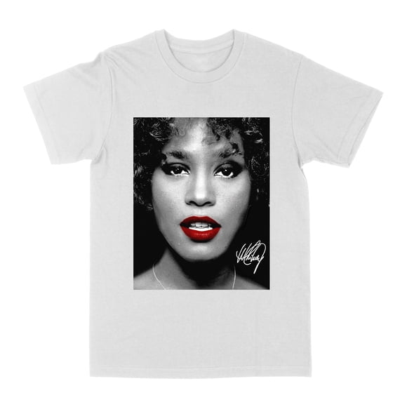 Philcos T-Shirt Blanc Whitney Houston