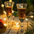 thumbnail image 2 of Cordial Glasses Shot Glasses with Stem,Limoncello Glasses | Port glasses 1.0 oz (Set of 12), 2 of 5
