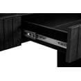 thumbnail image 6 of 59" Entryway Table, Narrow Console Table with Hidden Handle Drawers, Farmhouse Long Accent Sofa Table for Living Room Hallway Entrance Foyer, Antique Black, 6 of 6