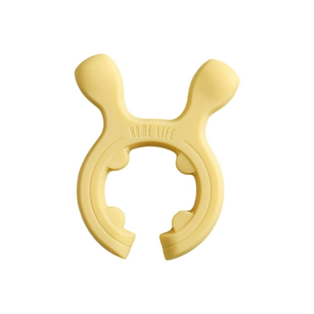 Fixing Clip Indoor Silicone Spoon Holder and Boiling Stopper with Deer Horn Shape for Kitchen Organization and