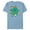 Ocean Blue, variant on Disney and Pixar’s Toy Story Cute Dad of the Birthday Boy - Short Sleeve Blended T-Shirt for Adults - Customized-Yellow