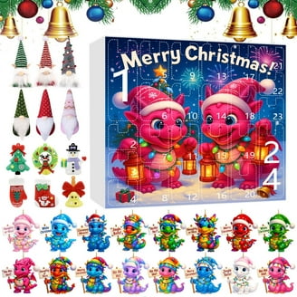 Polly Pocket Advent Calendar, 2 Micro Dolls, Winter Doll House