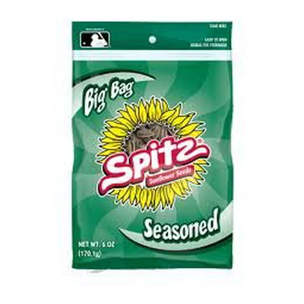 Spitz Seasoned Flavored Sunflower Seeds 6 ounce Resealable Big Bag