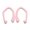 Pink, variant on Light Protector Sports Accessories Protective Ear Hook Anti-lost Earhooks Silicone Earphone Holders Secure Fit Hooks WHITE