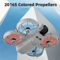 thumbnail image 2 of 2 Piezas Hélices Ligeras para Neo Drone Accesorios de Bajo Ruido Hoja de Liberación Rápida Paletas de Color Pieza de Repuesto Negro, 2 of 5