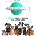 thumbnail image 3 of Azul - Juguetes masticables chirriantes para perros, juguetes interactivos de entrenamiento, pelotas de dentición resistentes y duraderas, frisbees y juguetes acuáticos (1 pieza), 3 of 5