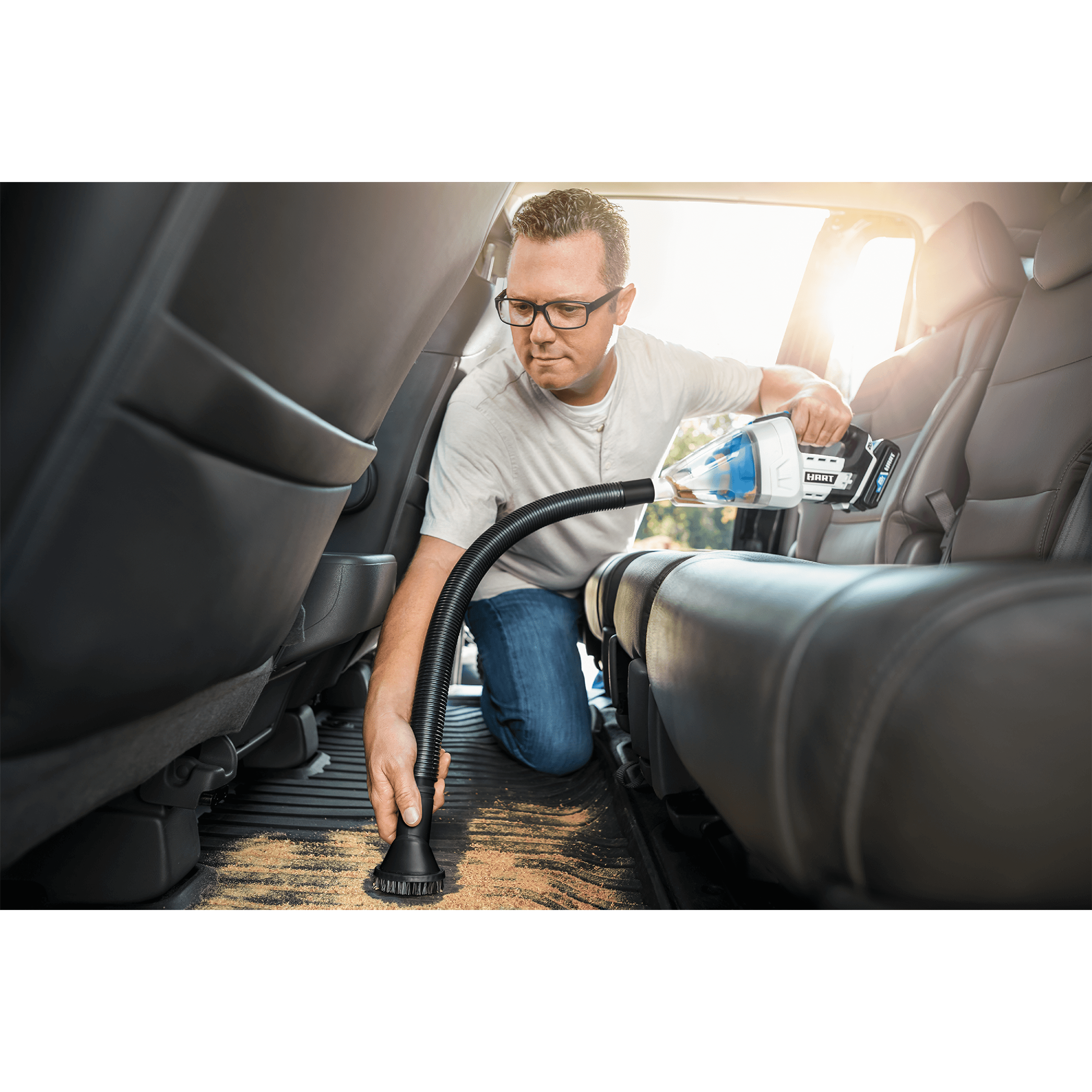 HART Kit d’aspiration à main automobile sans fil 20 volts (1) 20 volts 1.5Ah lithium-ion