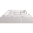 thumbnail image 5 of Meridian Furniture Ease Cream Fabric Modular Sectional, 5 of 46