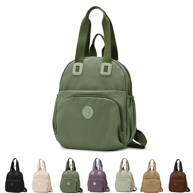 Goohae Tan Backpack, Khaki Backpack, Versatile Khaki Backpack, Stylish Design with Large Capacity for Work & Travel, Multi-Color