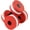 Red, variant on Aquatic Dumbbells for Water Aerobics - 2 Pack High Density Foam Dumbbells for Pool Exercise, Swimming & Hydrotherapy - Waterproof, Chlorine Resistant, Non Slip Grip for Women & Men（red）2pcs