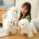 thumbnail image 3 of Juguete de simulación de Bichon Frise para perro, peluches de Pomerania, cachorros de cumpleaños, mascotas, amantes de las mascotas, 3 of 5