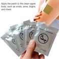 thumbnail image 4 of Parches de yeso Cubierta de piel autoadhesiva Cubierta Cuerpo Ungüento Pegatinas Adultos pequeños Mujeres Hombres Cuidado personal Travel Regalos 5 piezas seitruly CE011491-00B, 4 of 7